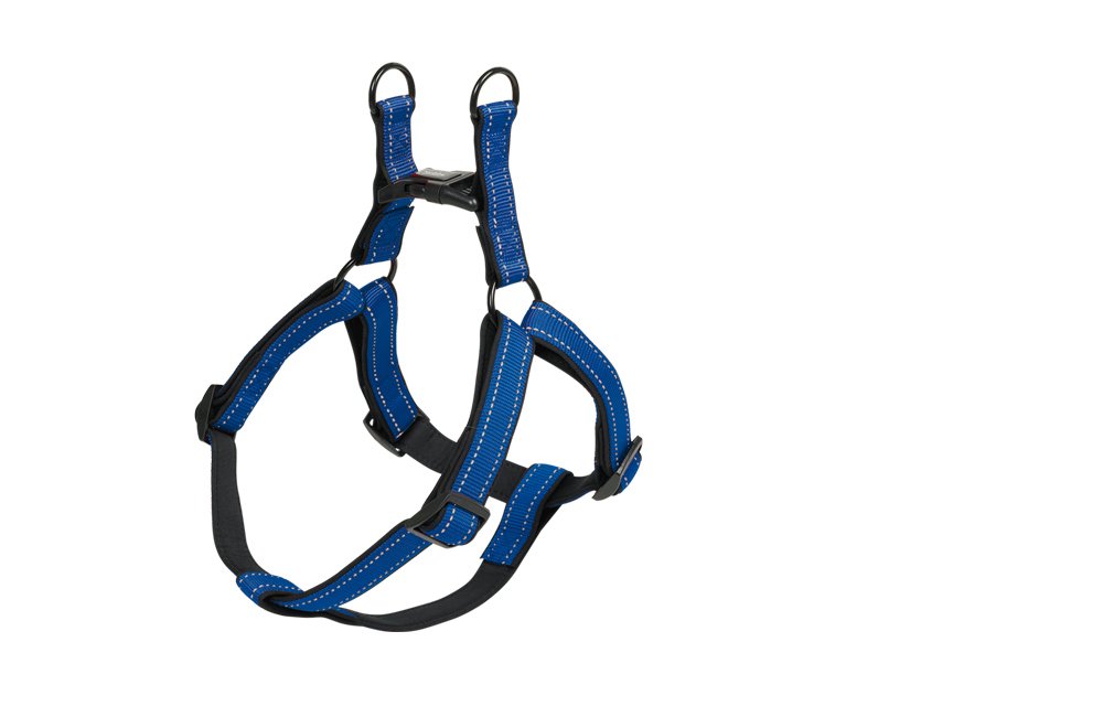 Nobby Classic Reflect Soft Harness, 60-86 cm, Blue/Black
