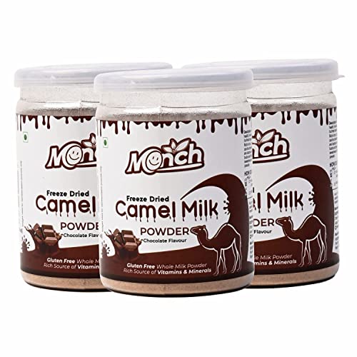 Verem Camel Milk Powder - Camel Milk Powder Helps In Height - Freeze Dried, Chocolate Flavoured (50G, Pack Of 3) #TOP21