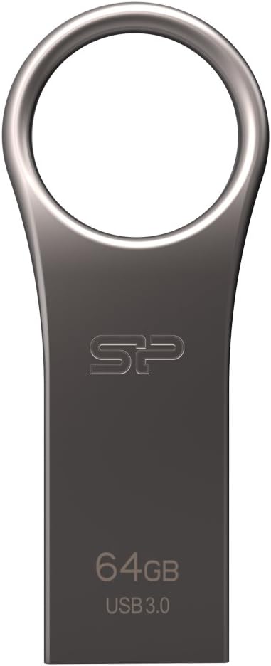 Silicon Power 64GB Jewel J80 USB 3.0 Flash Drive (SP064GBUF3J80V1TEJ)