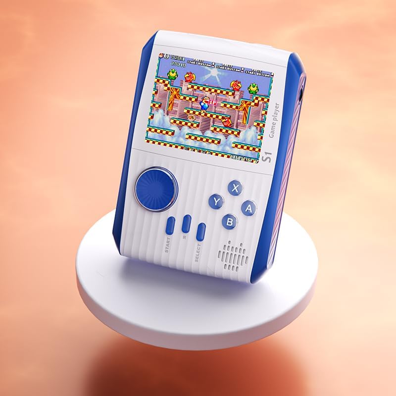 Miniatura 6 de Mini consola de videojuegos retro portátil con 666 juegos clásicos de FC, pantalla a color de 3.0 pulgadas, regalo de cumpleaños para niños, niñas y