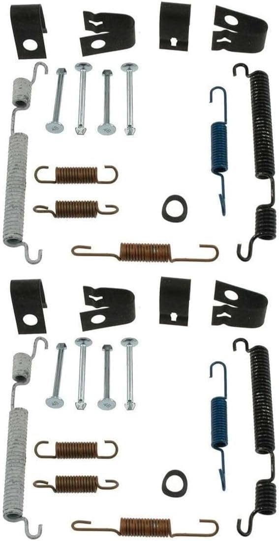 2 Set of - Rear Side Drum Brake Hardware Kit for Honda for CRX 1988-1991 for Civic 1984-1995 for Civic del Sol 1993-1997