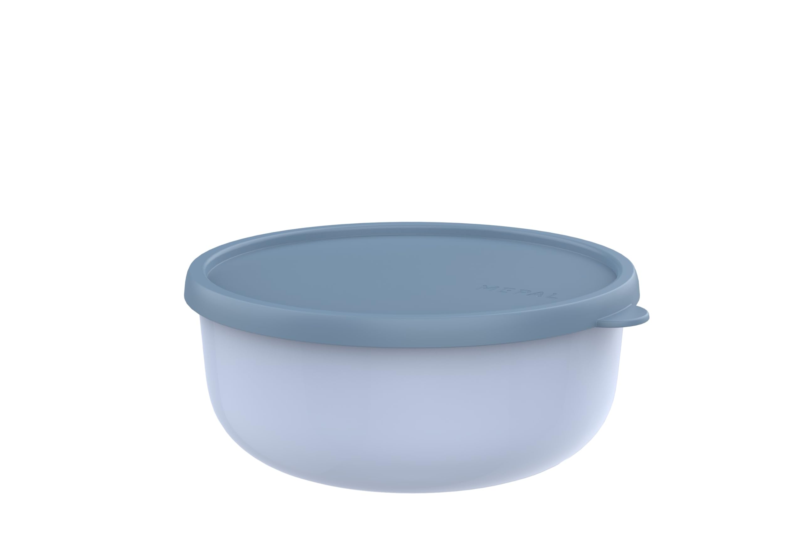 Mepal Microwave Container Lumina, Food Storage Containers with Lid Suitable for Fridge, Freezer, Steam Oven, Microwave and Dishwasher, Kitchen Storage Bowls, Bowl with Lid, 1500 ml, Nordic blue