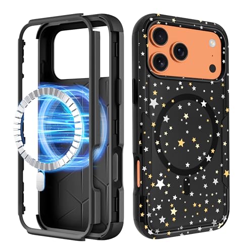Coque iPhone 17 Pro Max antichoc et magnétique compatible avec MagSafe