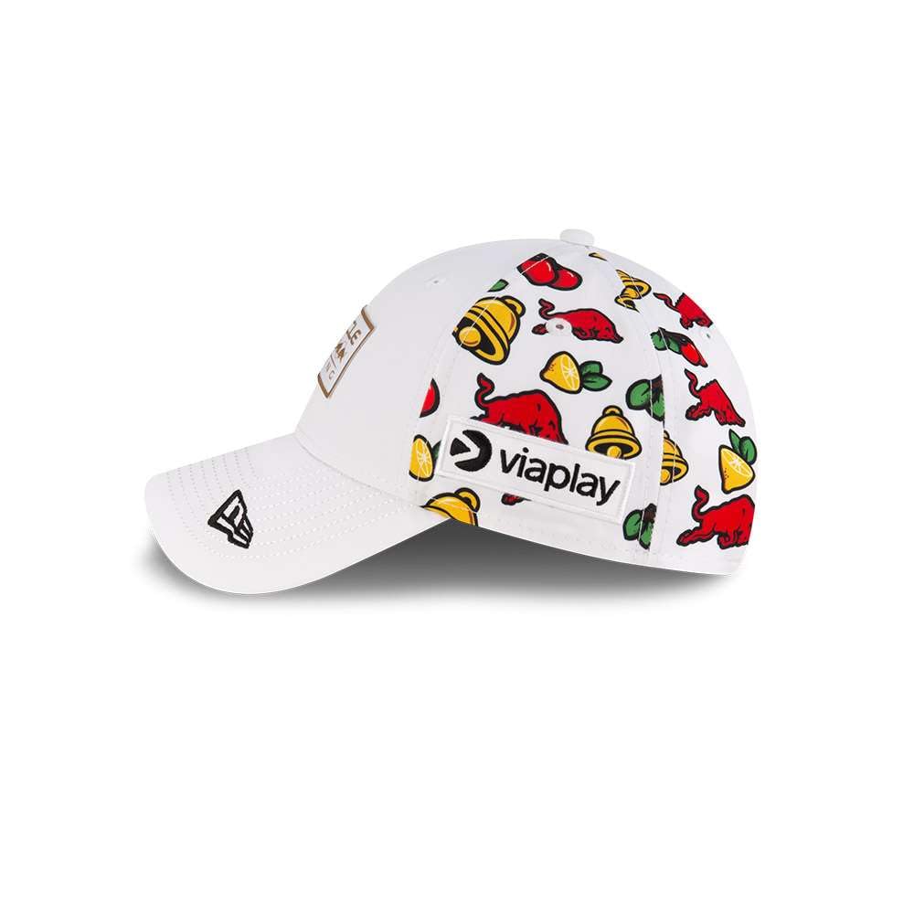 New Era Gorra 9Forty Red Bull F1 Las Vegas Max Verstappen, talla única, blanco, Talla única