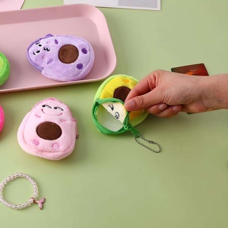 (4.3x3.5x11inch),1Pcs Coin-Purses,Purple,Polyester,Simple,Trumpet,Fresh And Sweet Cute4