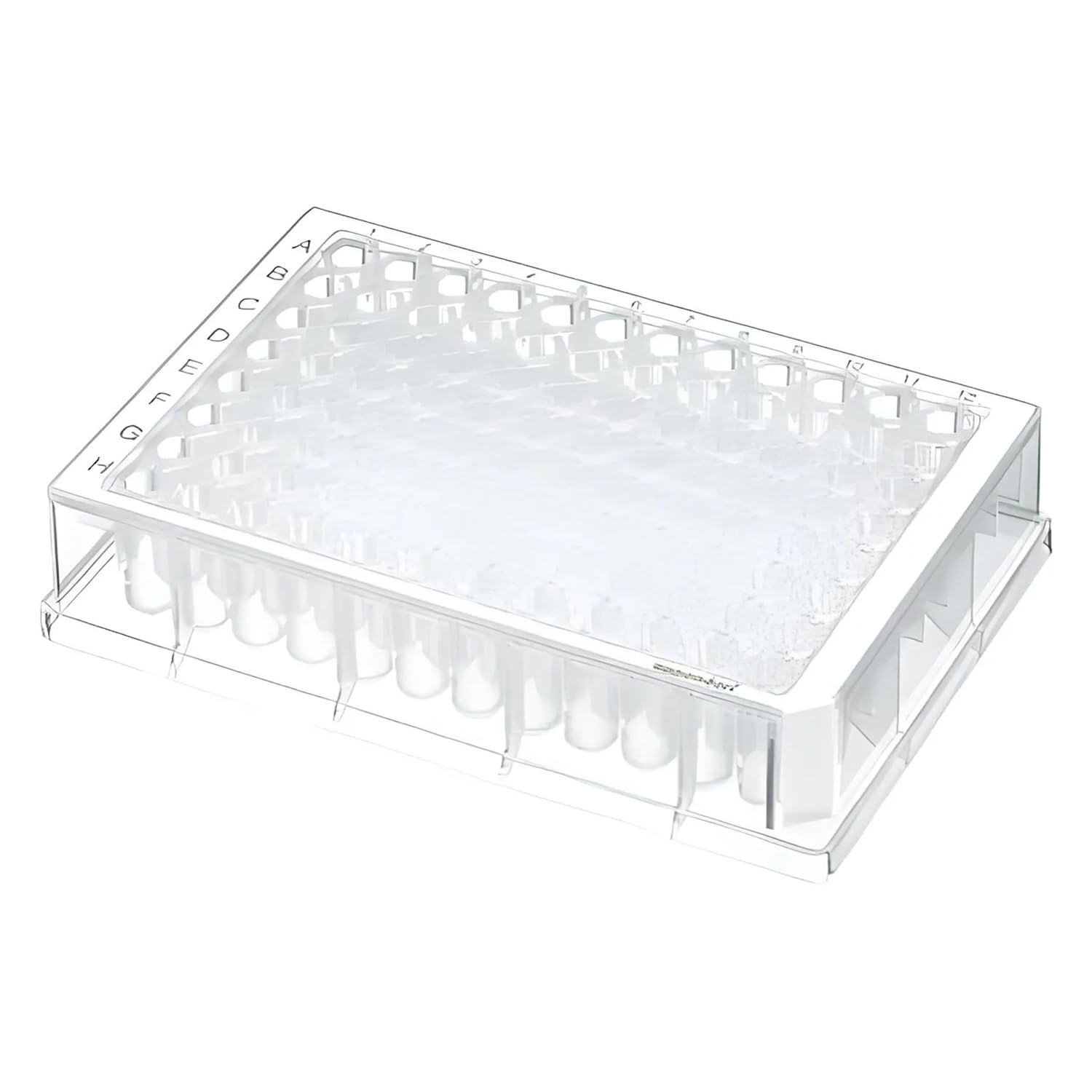 Eppendorf Deepwell DNA LoBind PCR-Reinigungsplatte, 96 Plätze, 500µL Kapazität, Klar Gut mit Weißem Rand, 40 Stück