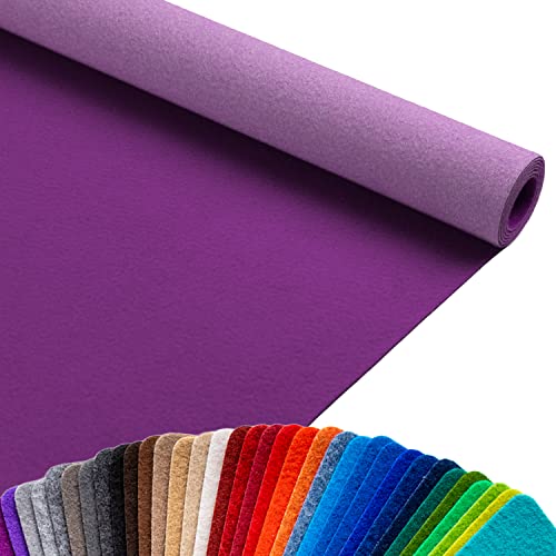 Primaflor Event-Teppich Meterware Podium - Magenta Lila, 1,00m x 3,00m, Viele Farben, Rutschfester...