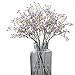 Crt Gucy Artificial Flowers 9Pcs 21" Baby Breath/Gypsophila Fake Silk Plants Wedding Party Decoration Real Touch Flowers DIY Home Garden, Purple