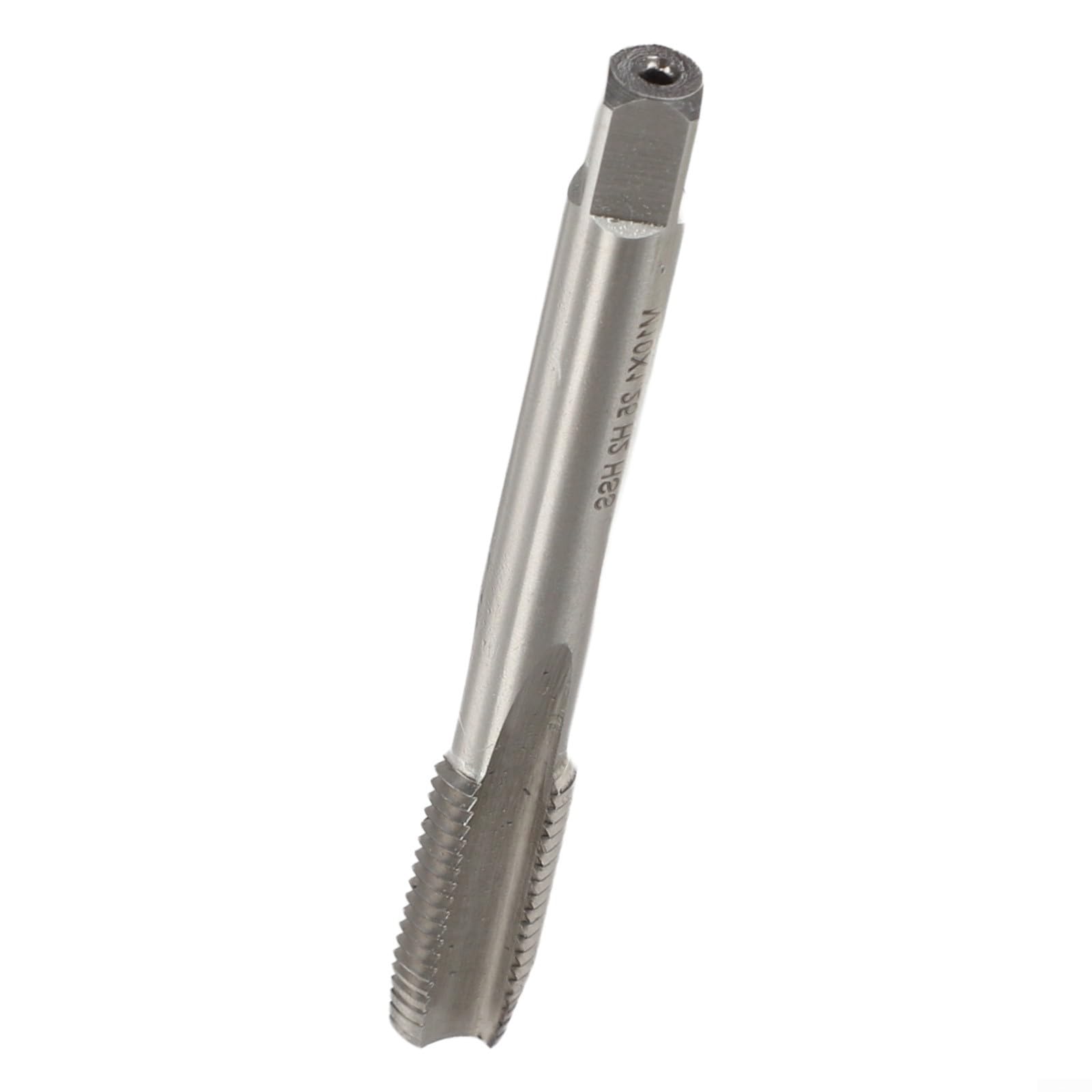 Maschio filettato metrico sinistro M10 x 1,25 mm, per strumento di maschiatura manuale in acciaio HSS ad alta velocità, lunga durata, lunghezza 80 mm, accessorio per la lavorazione dei