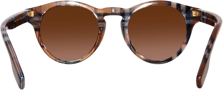 Amazon.com: BURBERRY Sunglasses BE 4359 396713 Check Brown