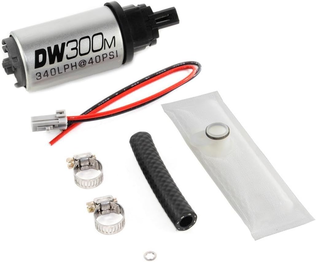 DeatschWerks 9-305-1037 in-Tank Fuel Pump (340lph Ford with 9-1037 Install Kit), 1 Pack