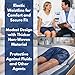 Dealmed Medical Exam Shorts - Universal Size Disposable Patient Gowns, Navy Blue Nonwoven with Elastic Waistband, Pack of 50