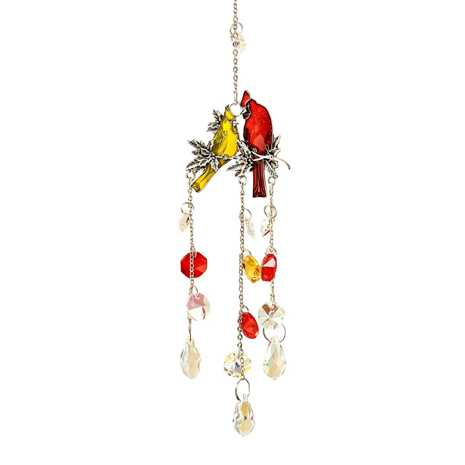Jazuaiao Crystal Sunlight Catchers Crystal Hanging Ornament Hanging Pendant Suitable for Indoor Illuminations Energy Cleansing