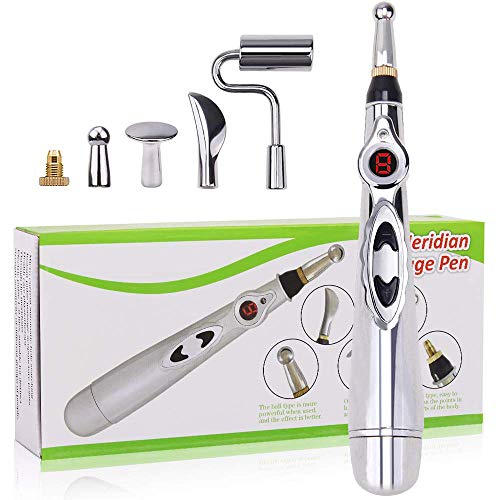 Pen acupuncture électronique 5-en-1 pour massage méridien