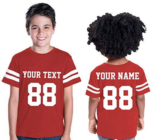 Custom Cotton Toddler Youth Jersey - Personalize Your 2 Sided Team Uniform2