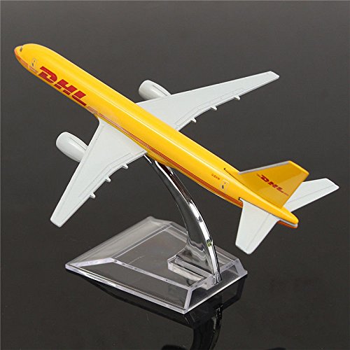 Sage Square 1:300 Scale DHL B-757 Freighter Metal Model Souvenir Cargo Aircraft - Image 2 thumbnail