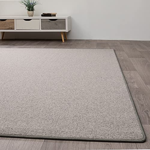 Steffensmeier Designer Teppich Modern Berber Wellington in Grau, Größe: 100x200 cm