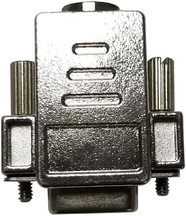 D SUB 9 Shell 9Pin Zinc Alloy Silver 2W2 5W1