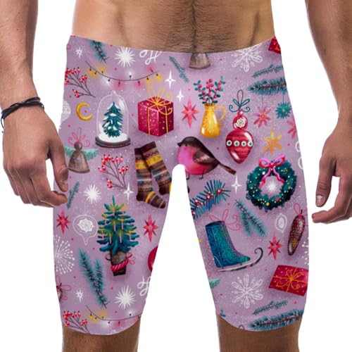 Pantalones cortos de natación cómodos para hombre que evitan rozaduras durante el entrenamiento
