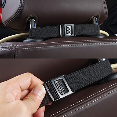 Isfc Insurfinsport Car Seat Covers - 1 Pair Luxury Pu Car Seat Covers Protectors For Front Seats, Ripple Pattern For Non-Slip, Easy To Clean, Universal Fit For Most Cars （Red） #TOP5