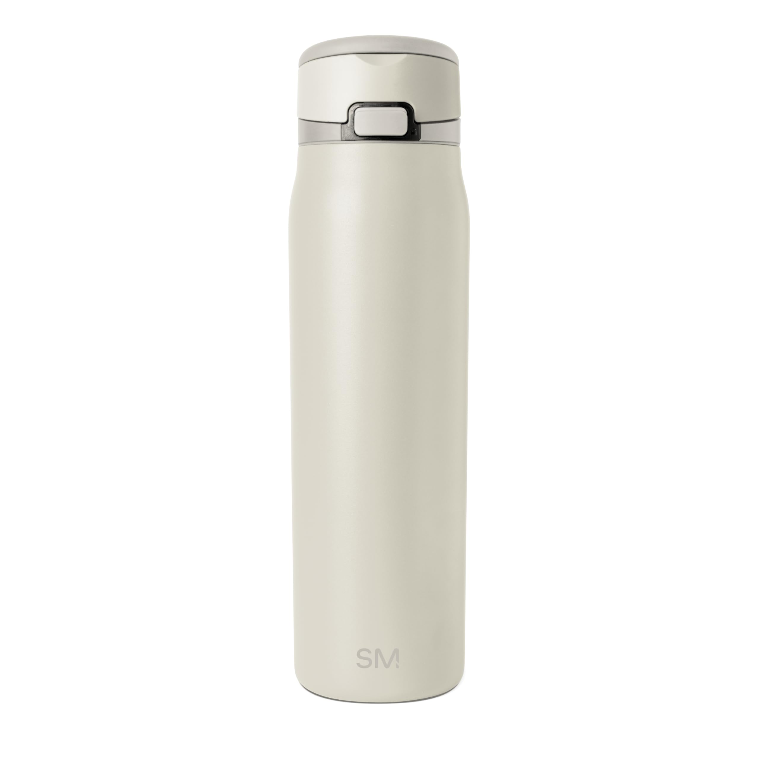Simple Modern Mesa Loop - Botella de agua con pajilla, botellas de acero inoxidable aisladas de 30 onzas para viajes, deportes y escuela, color anacardo - Imagen 1