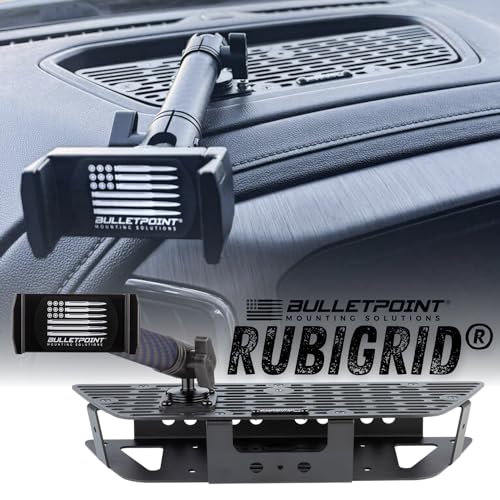 image for Bulletpoint RubiGrid Metal Dash Mount Phone Holder Compatible with 201