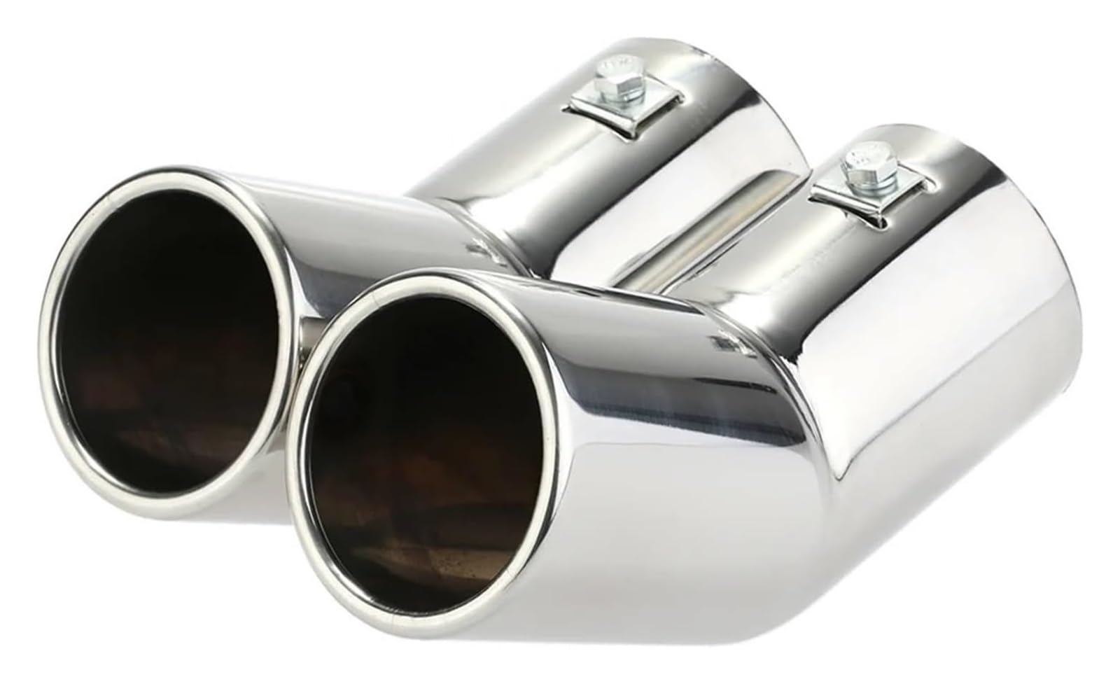 Per Jetta 1998-2004 Per Golf 4 Per Bora Terminali Di Scarico Doppi In Acciaio Inossidabile Per Auto Scarico Terminale Marmitta