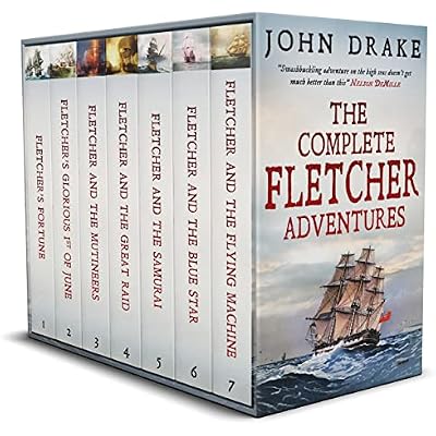 THE COMPLETE FLETCHER ADVENTURES BOOKS 1-7 seven thrilling historical naval adventures