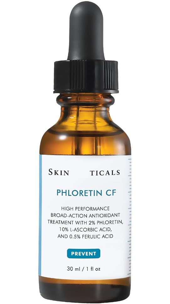 Skinticals Phloretin CF Serum 30ml Vitamin C Antioxidant Serum Gesicht Anti Aging Hautpflege mit Ferulasäure Phloretin für strahlende glatte Haut Frauen Männer Pflege