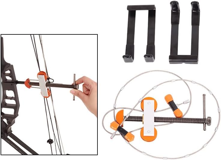 1pcs Compound Bow Manual Press Bowstring Loader Hunting Bow Opener Changer Spliting Limbs Archery Serving Tool Accessories