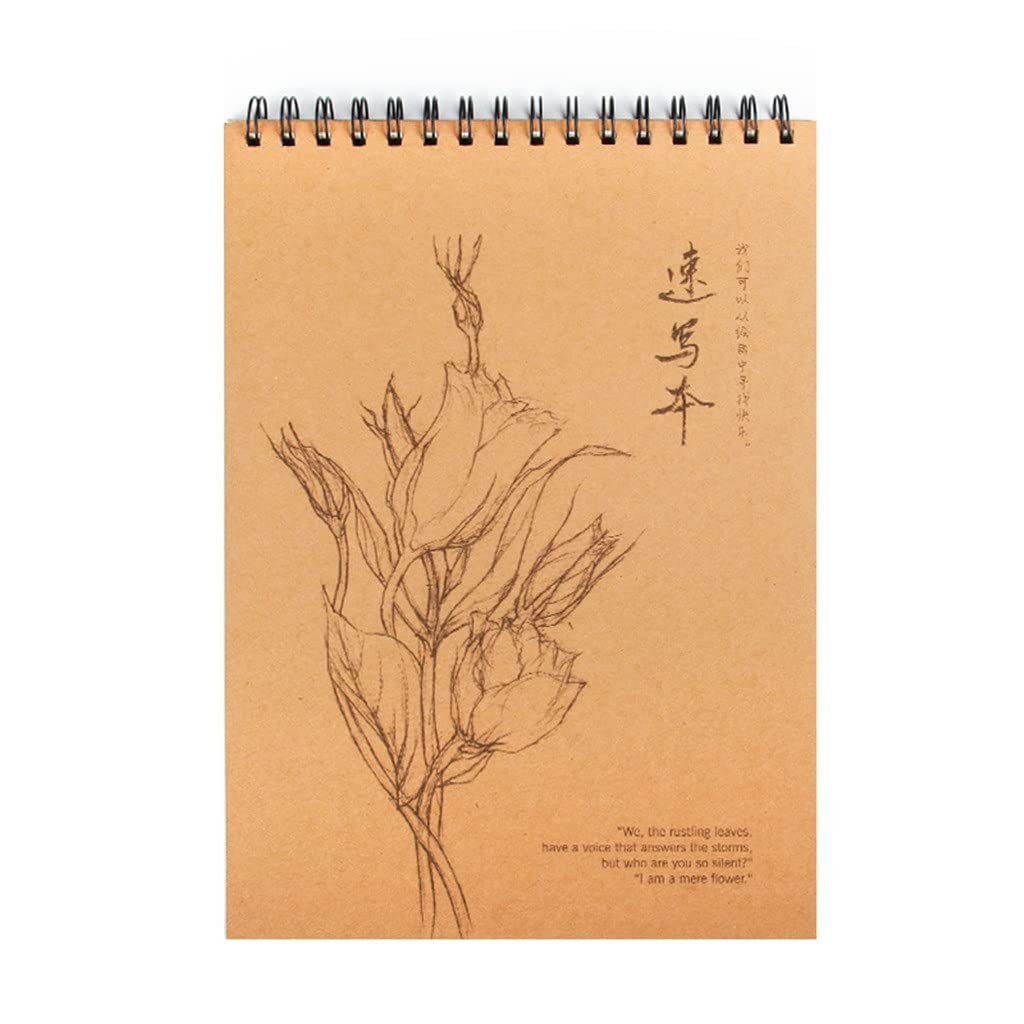 A4 Coil Flip Sketchbook Studenci Field Painting and Sketching Special This Art Professional Stationery 45 arkuszy