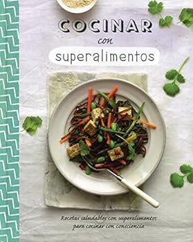 Hardcover Cocinar con superalimentos [Spanish] Book