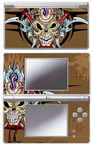 Mightyskins Protective Vinyl Skin Decal Cover Sticker Compatible with Nintendo DS Lite - Tribal Skull