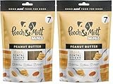 Pooch & Mutt - Training Dog Mini Dental Sticks, Peanut Butter Flavour Dog Dental Chew, 2 pack of 7 sticks - Image 1