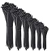 600 Pcs Nylon Cable Zip Ties with Self-Locking 4/6/8/10/12/14 Inch & 0.145 Inch Width By Agolds