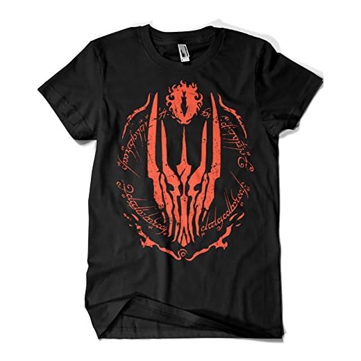 855-Camiseta The Ring of Sauron - VS (Demonigote)