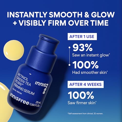 Image of innisfree Green Tea PDRN Serum | Korean Skincare with Retinol & Hyaluronic Acid for Hydrating, Anti‑Aging Care and Wrinkles | Suitable for Acne‑Prone & Sensitive Skin | Available in Jumbo & Gift Set