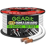 PREMINUM SPEAKER WIRE ? Use this GearIT Pro Series Speaker Wire Cable that?s build quality stranded conductors to build this professional grade speaker wire audio cable CUSTOM INSTALLATIONS ? You can use this speaker wire to pair with banana plugs, s...