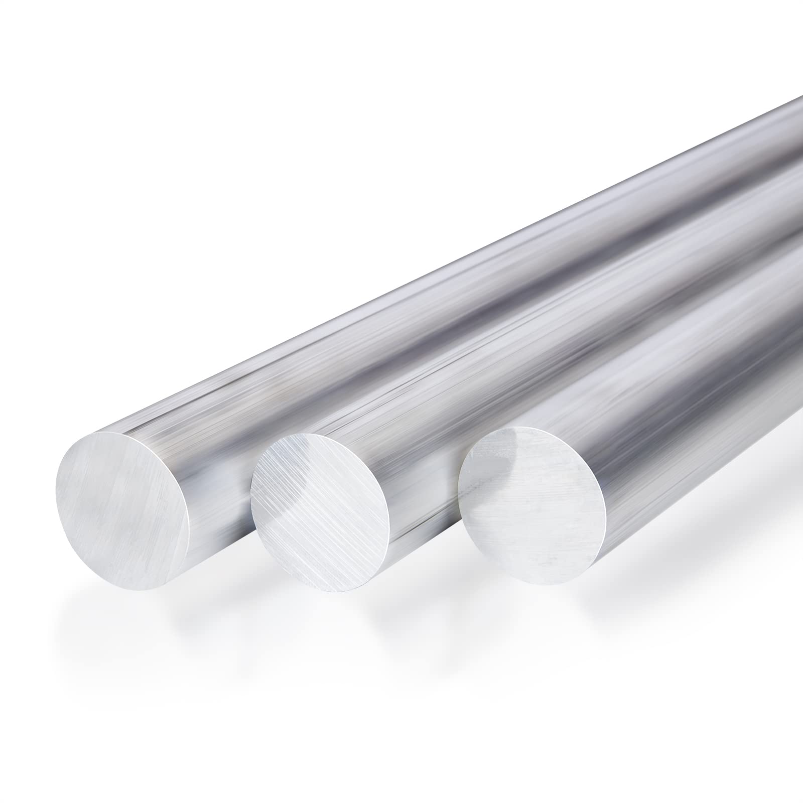 3 Pcs 1 Inch Diameter Round Aluminum BAR,Long 13" 6061 Aluminum Round Bar,T6511 Solid New Mill Stock (3)