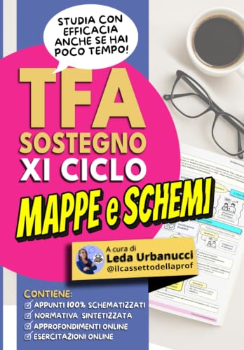 TFA Sostegno XI Ciclo - Mappe e schemi: Appunti 100% schematizzati