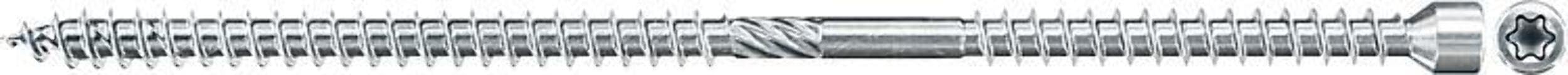 Fischer 659397 Lot de 50 vis à tête fraisée Torx 8 mm 225 mm