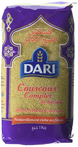 DARI Couscous, Whole Wheat, 2.2 Pound (Pack of 12)
