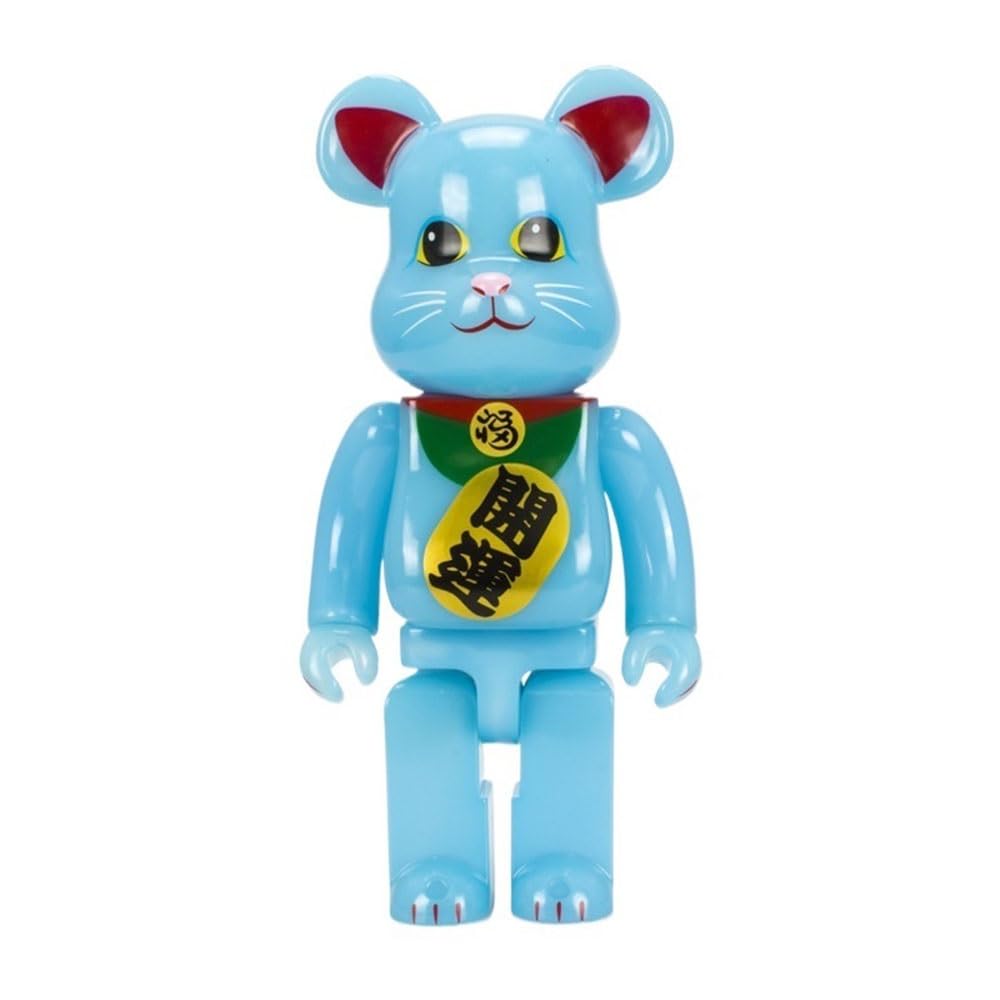 Bearbrick, Blocks Bear 400% 28cm Violent Bear Display Case Sculpture