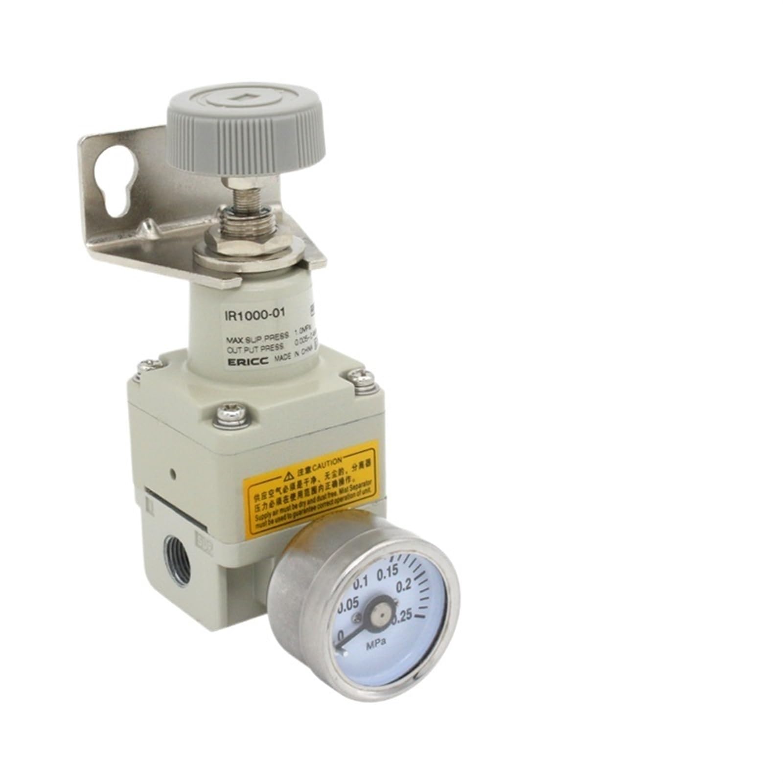 Riduttore di pressione 'aria con valvola di regolazione della pressione ad alta precisione IR3000-04 IR3010-04 IR3020-04 IR3020-04BG IR3000-04BG IR3010-04BG | IR3020-04BG