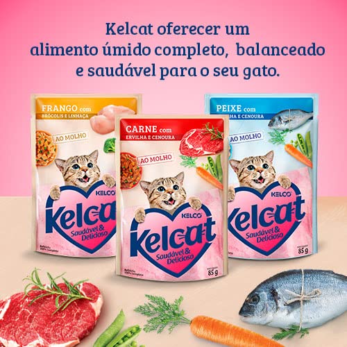 Kelcat Alimento Úmido Sachê Frango