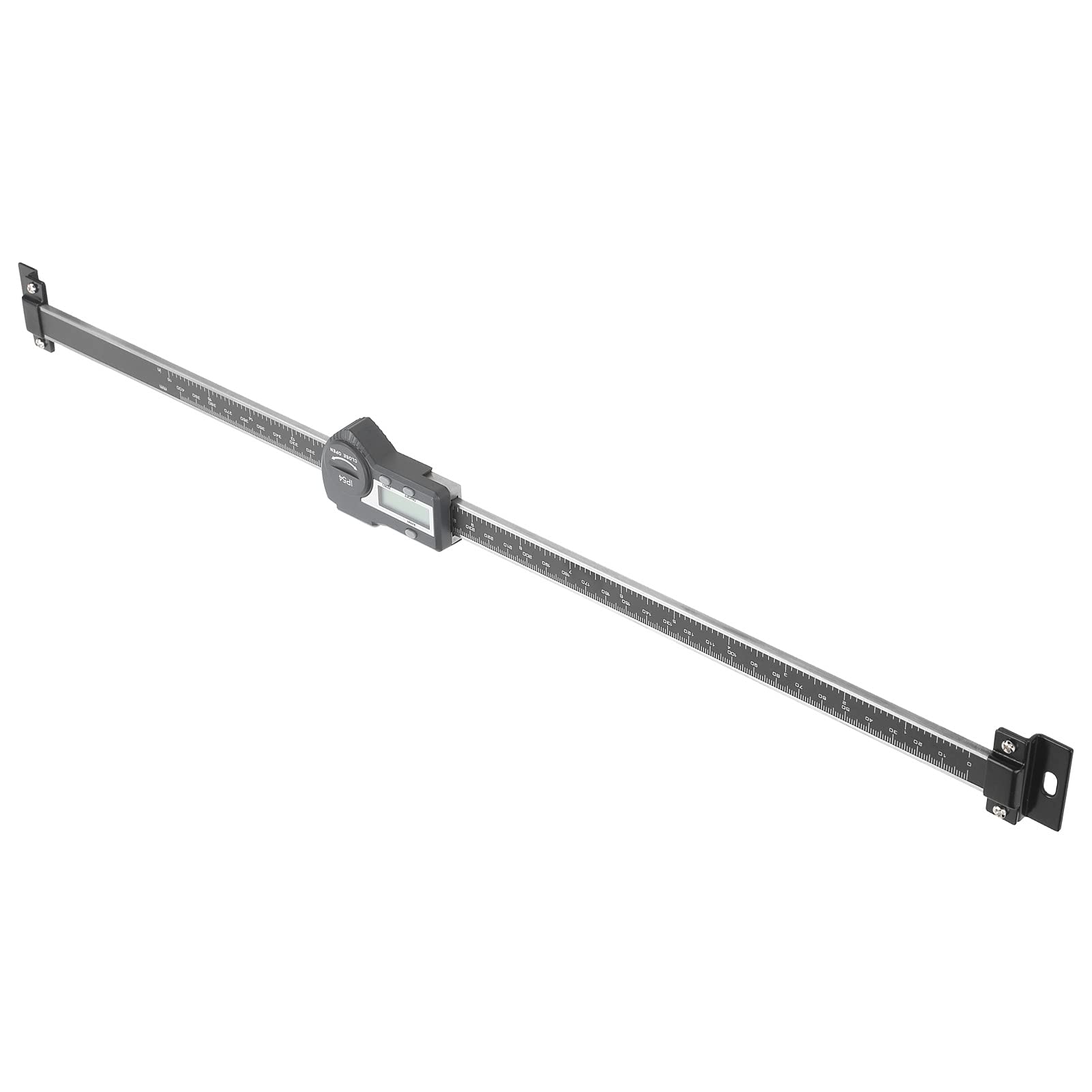 Digitales Display-Lineal, Genaues, Hochwertiges Messmessgerät für Drehmaschinen-Ausgangsmessschieber, 0–400 Mm, Aluminiumlegierung