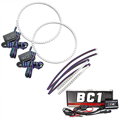 ORACLE Lighting 2021-2023 Ford Bronco ColorSHIFT® Headlight Halo Kit w/DRL Bar - Base Headlights