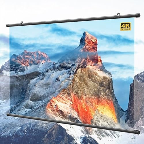 Pantalla manual retráctil 60in 16:9 para proyector miniatura 2