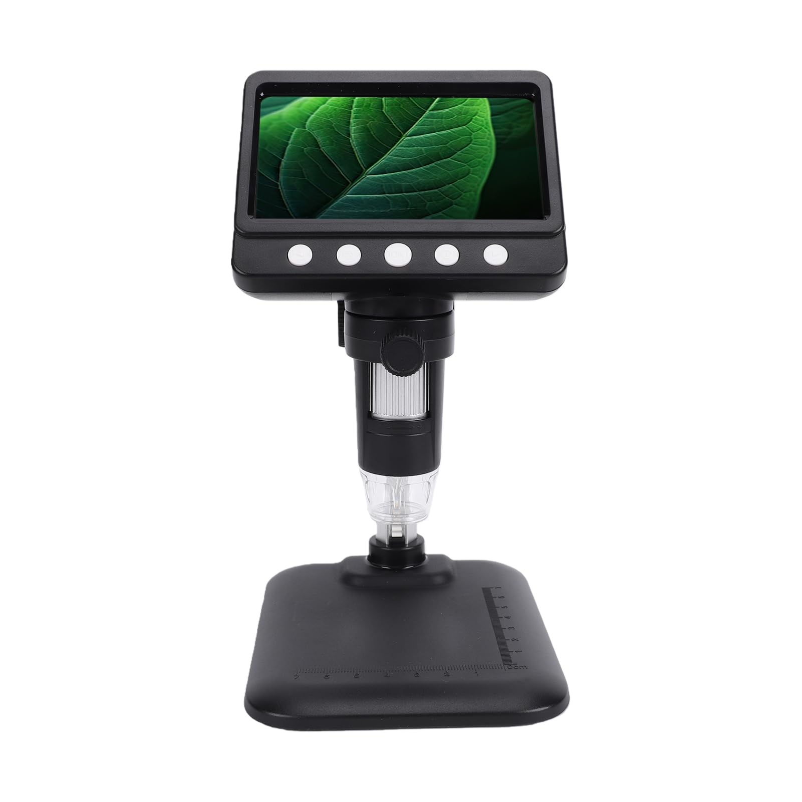 Hyuduo Digitales LCD Mikroskop, Elektronisches Mikroskop 4,3 Zoll | 50–1000x Vergrößerung, 2MP HD, 1080P Foto/Video, 2000mAh , für Win/