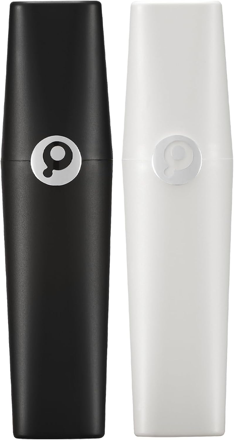 Perfume Pod ATOM Refillable Travel Perfume Atomizer, 5 ml, Black